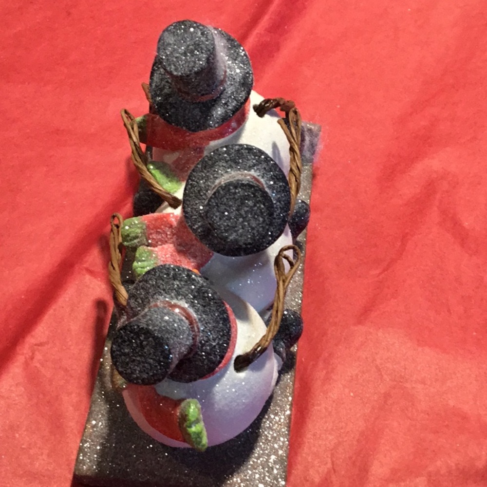 Snowmen Holiday decoration - Picture 4 of 4